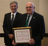 James J. Murphy, Jr. (right) with the CNY&nbsp;RPDB's Executive Director David V. Bottar